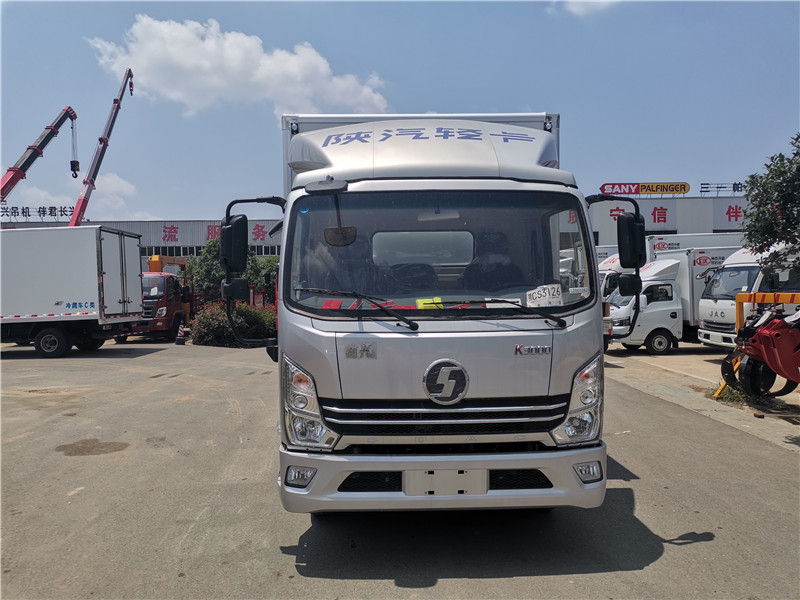 陜汽德龍4.2米藍(lán)牌冷藏車