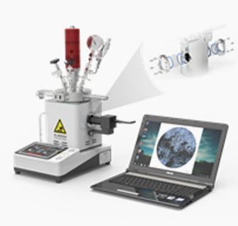 實(shí)驗(yàn)室微小型側(cè)視窗反應(yīng)釜概念機(jī)型圖例