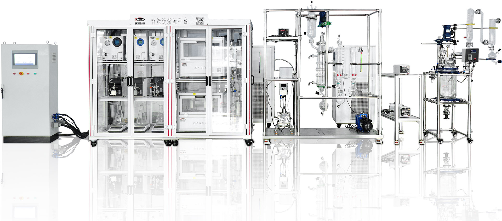 霍桐儀器自主研發(fā)的智能連續(xù)流硝化反應平臺